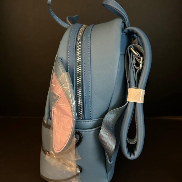 Loungefly Lilo & Stitch Frog Figural Mini Backpack W/ Matching Credit Card Case main image 10